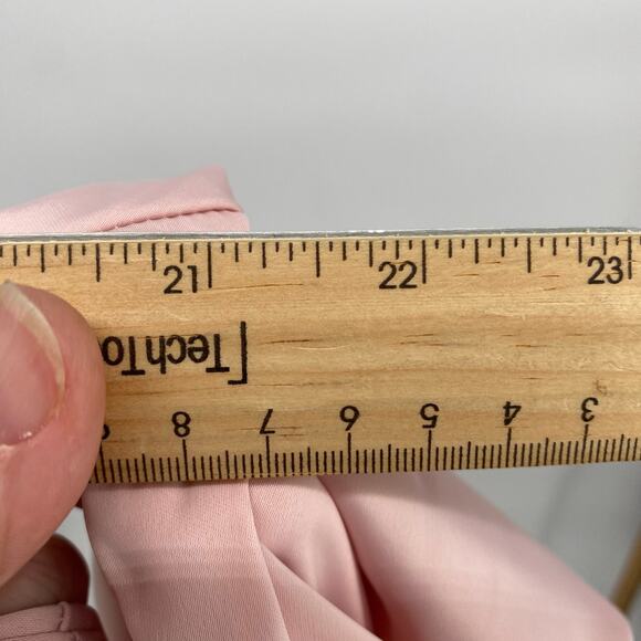 Joie Blouse Women’s Large Pink Blush Secretary Bow Feminine Silky Romantic - Picture 9 of 10